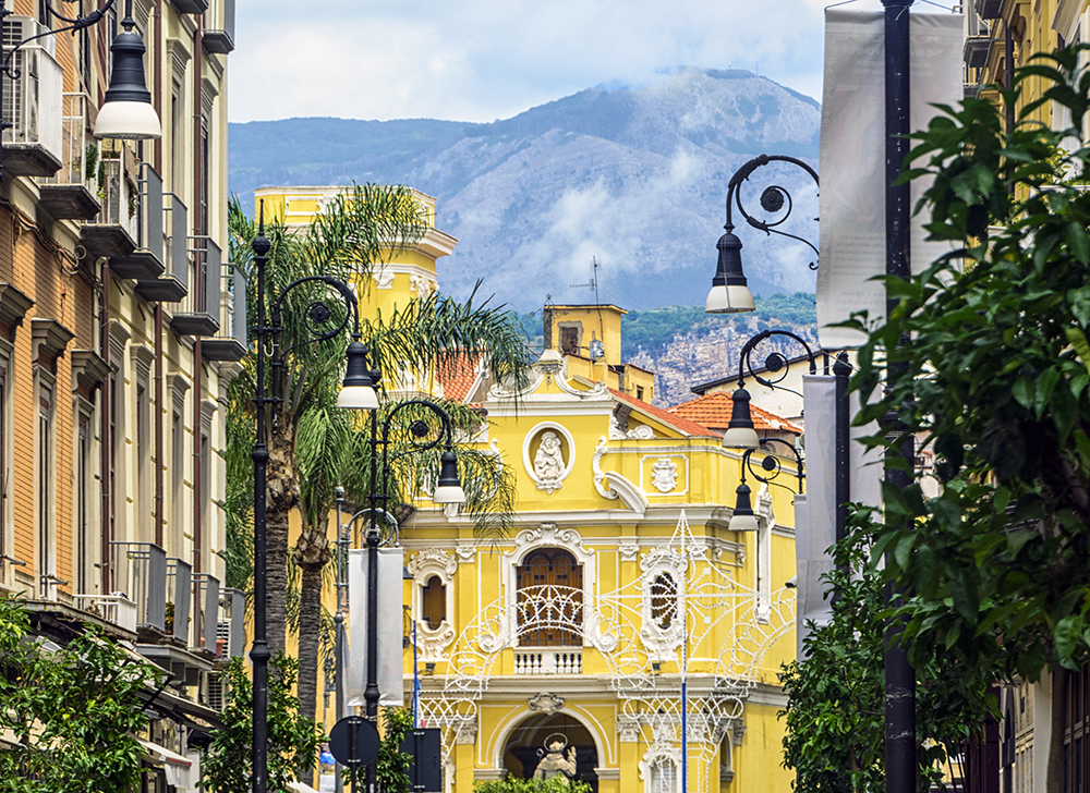 Vi bes�ker vakre Sorrento